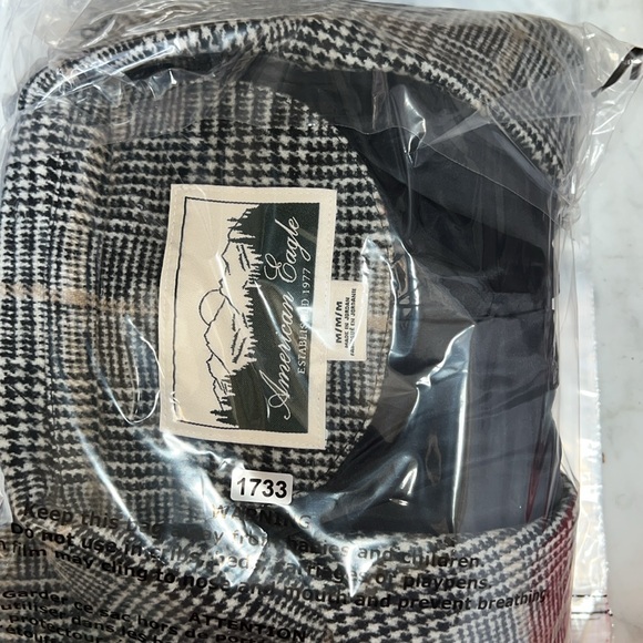 AMERICAN EAGLE Academia Plaid Wool Blend Blazer Jacket Medium - Picture 15 of 16